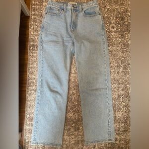 Abercrombie & Fitch High Rise Vintage Straight Jeans